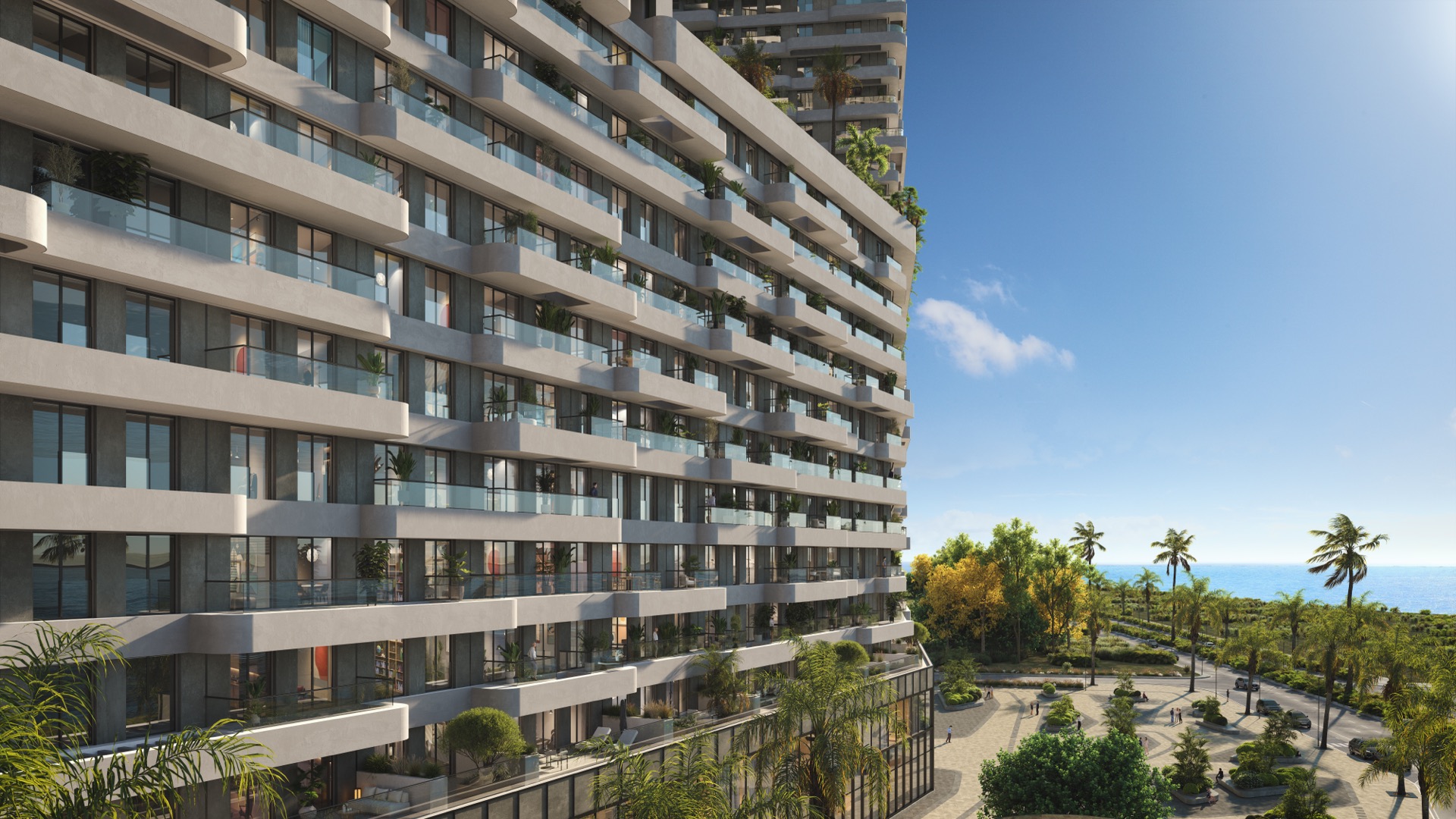 Daytime exterior view of Coralia